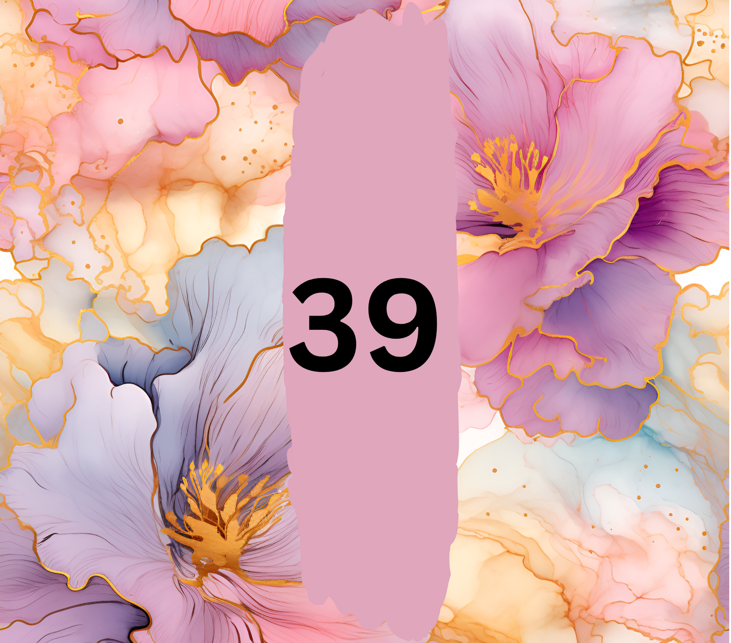 Floral Customizable 20oz Tumbler