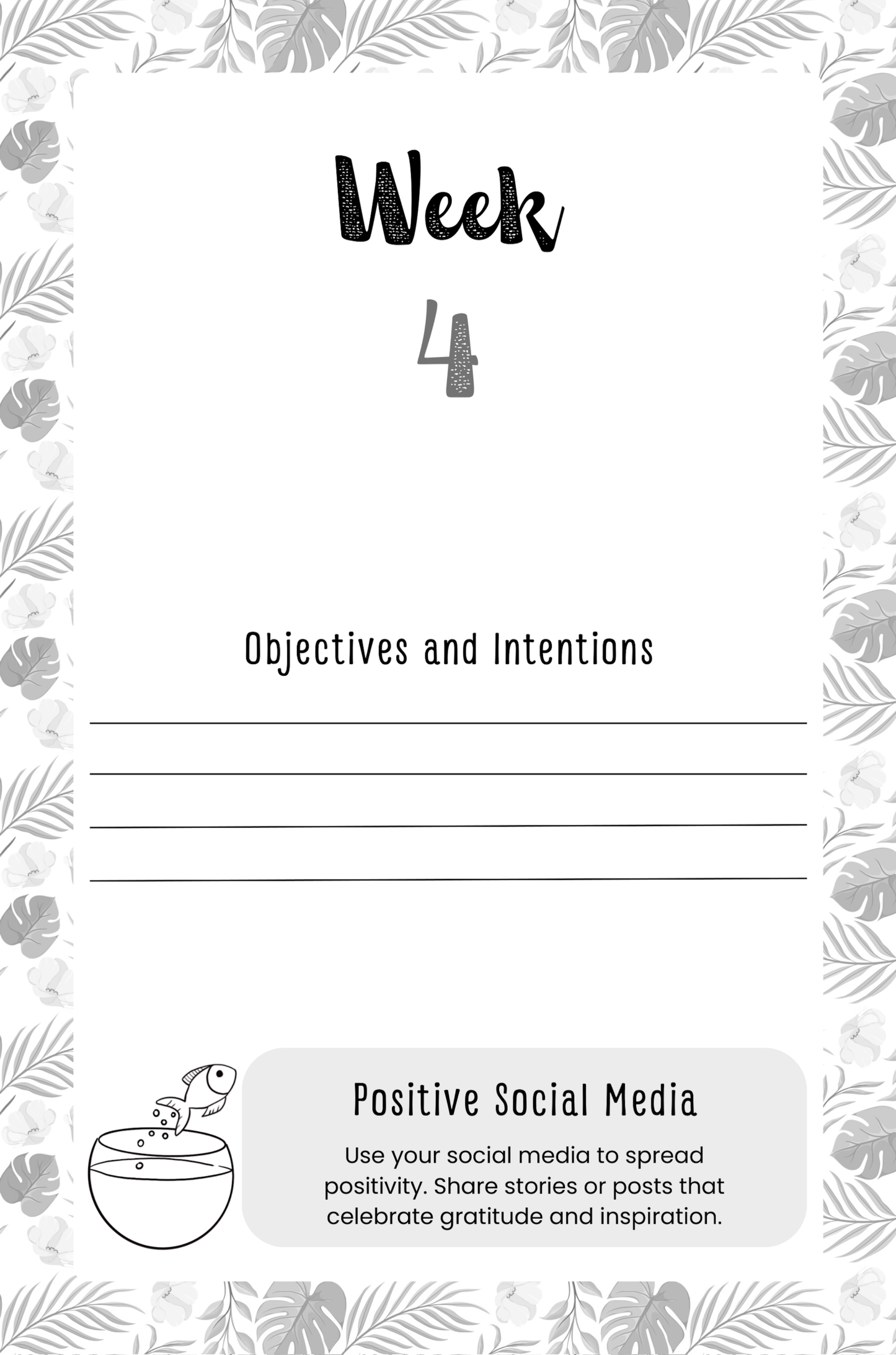 Gratitude Journal Digital Download