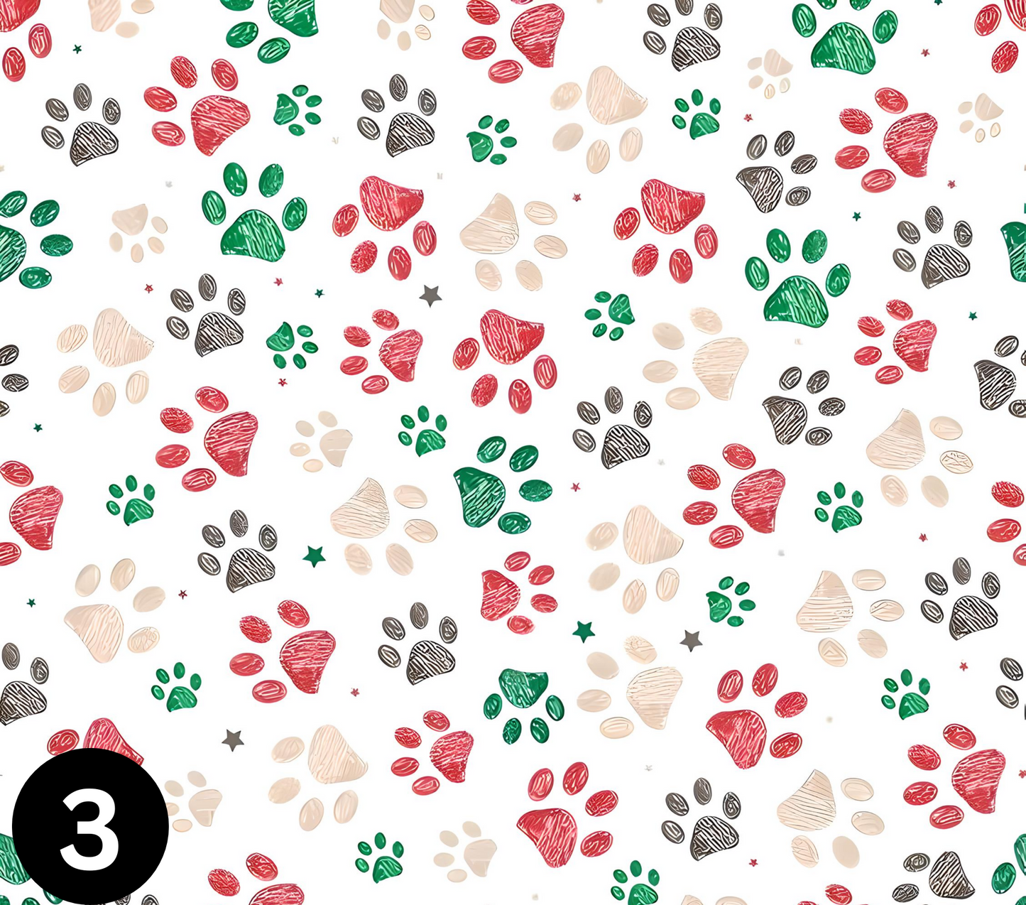 Dog Paw Print 20 oz Tumbler