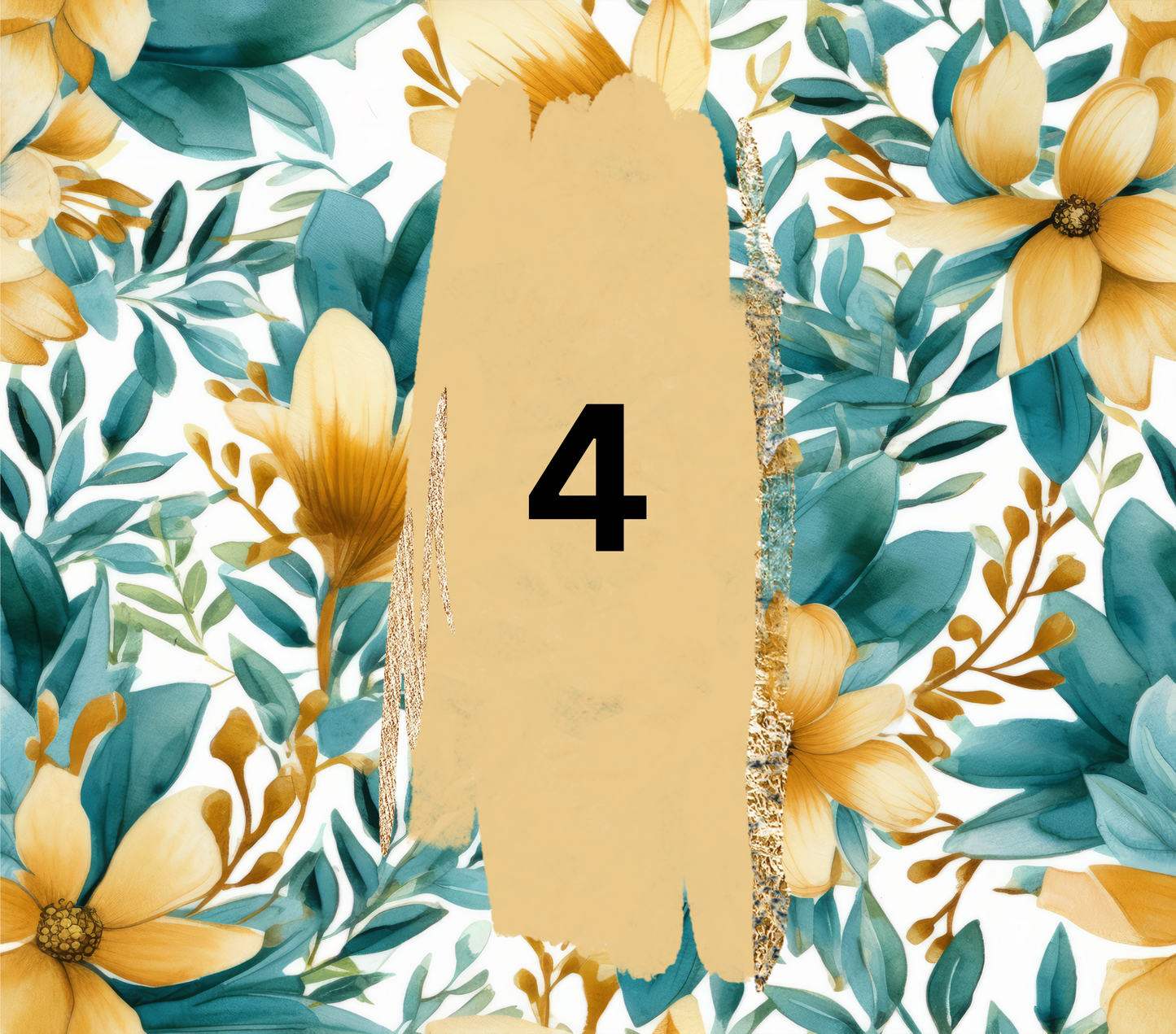 Floral Customizable 20oz Tumbler