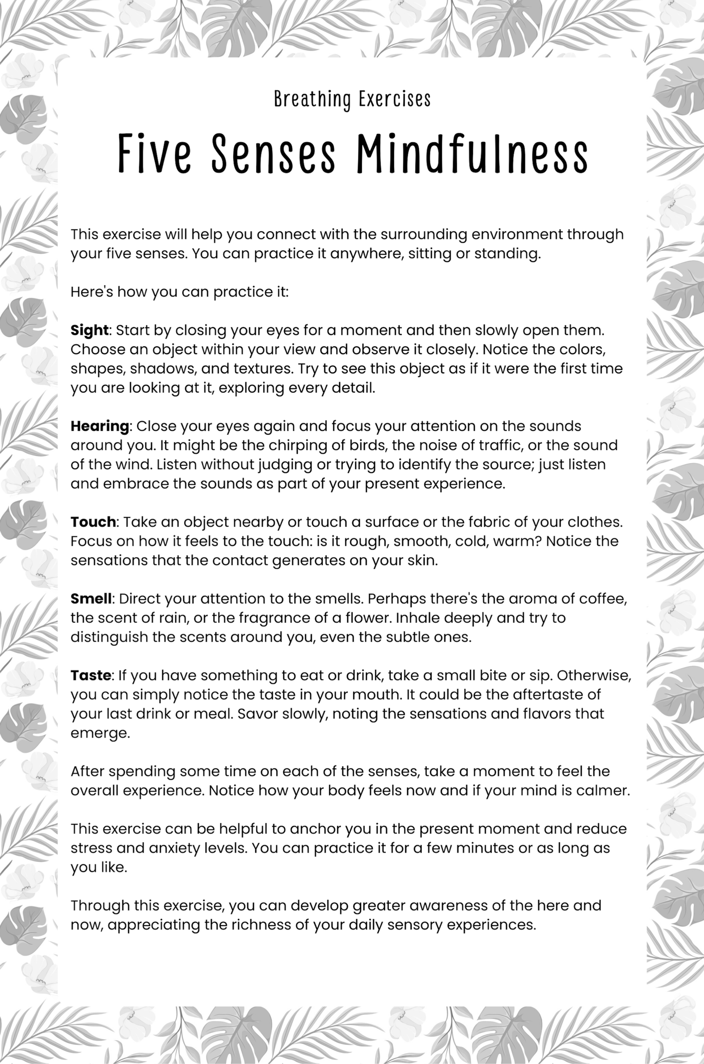 Gratitude Journal Digital Download