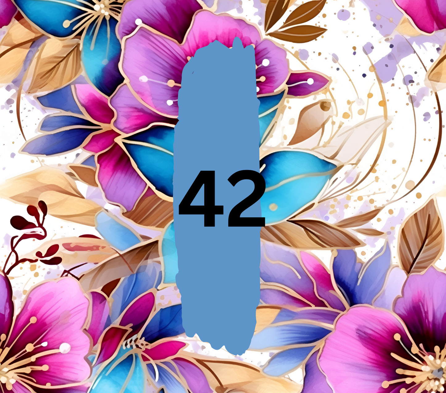 Floral Customizable 20oz Tumbler