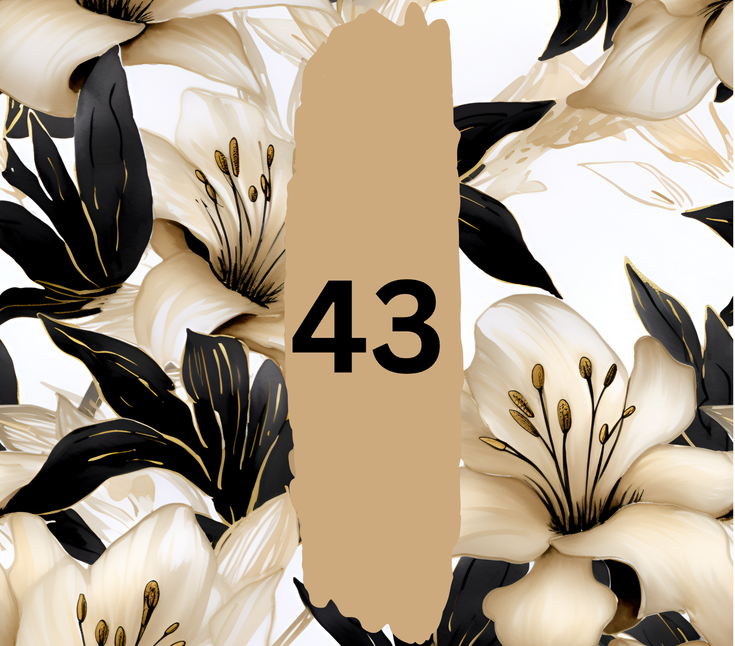 Floral Customizable 20oz Tumbler