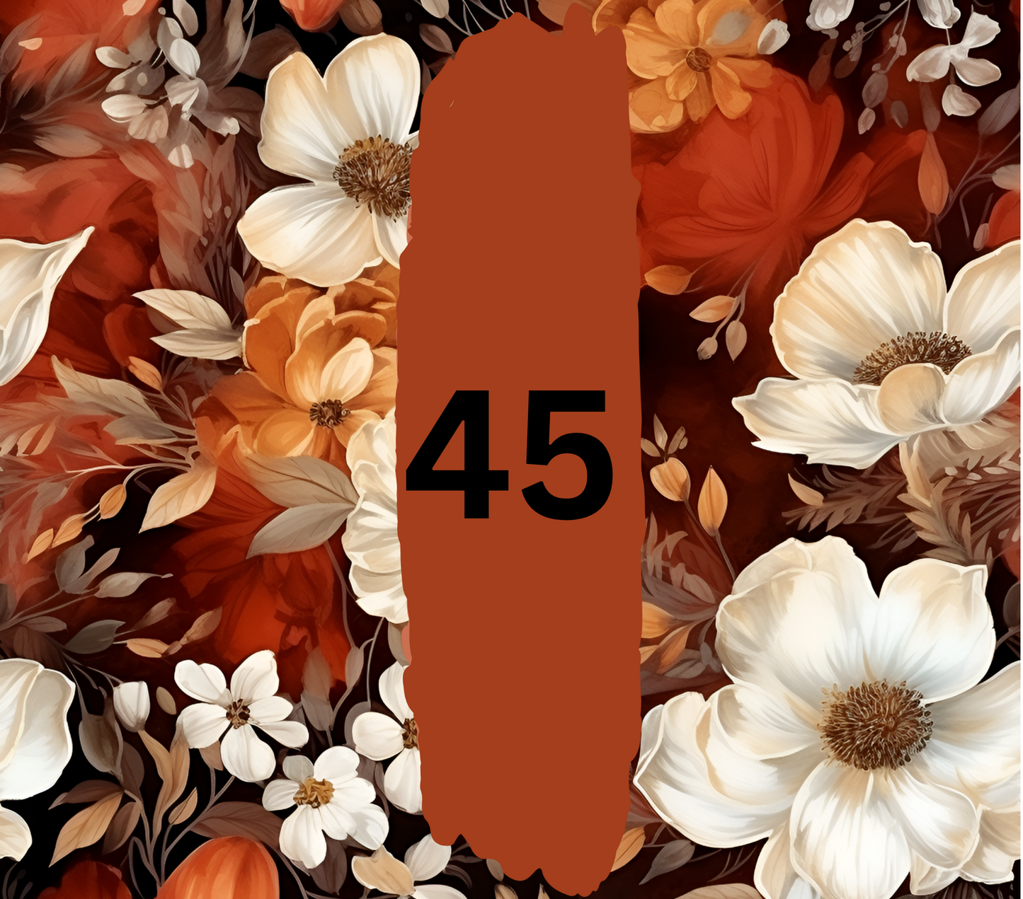 Floral Customizable 20oz Tumbler