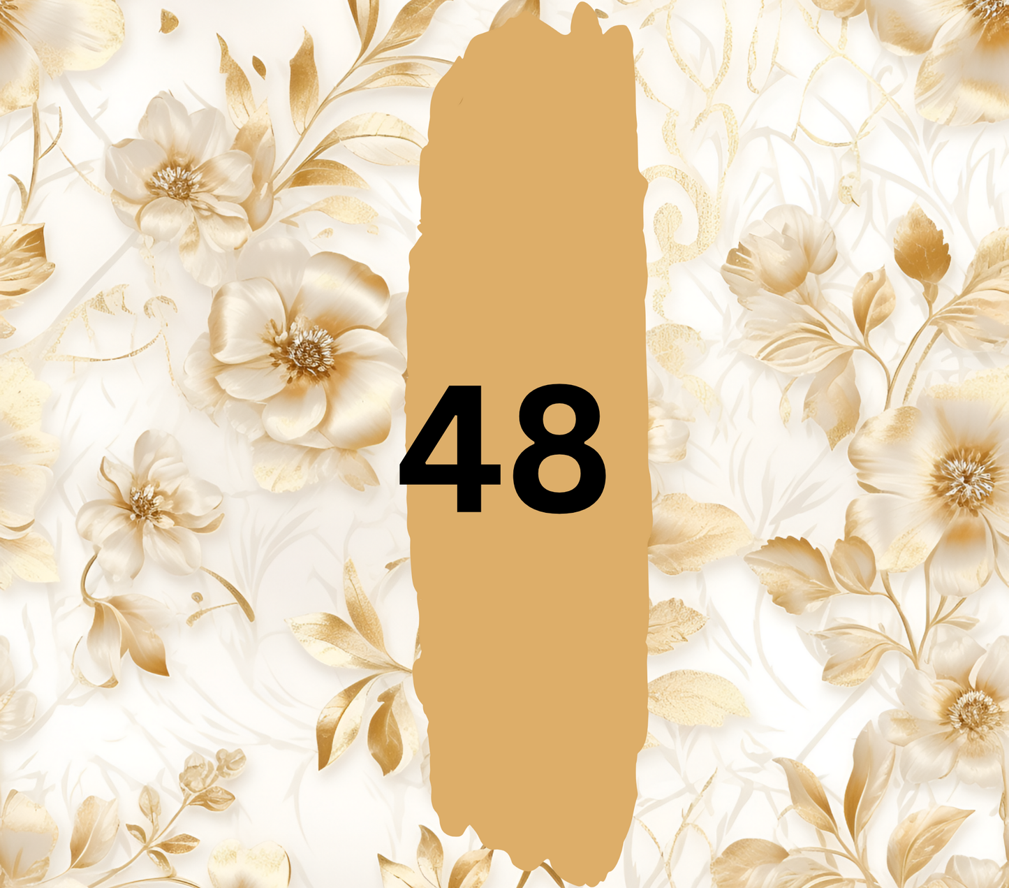 Floral Customizable 20oz Tumbler