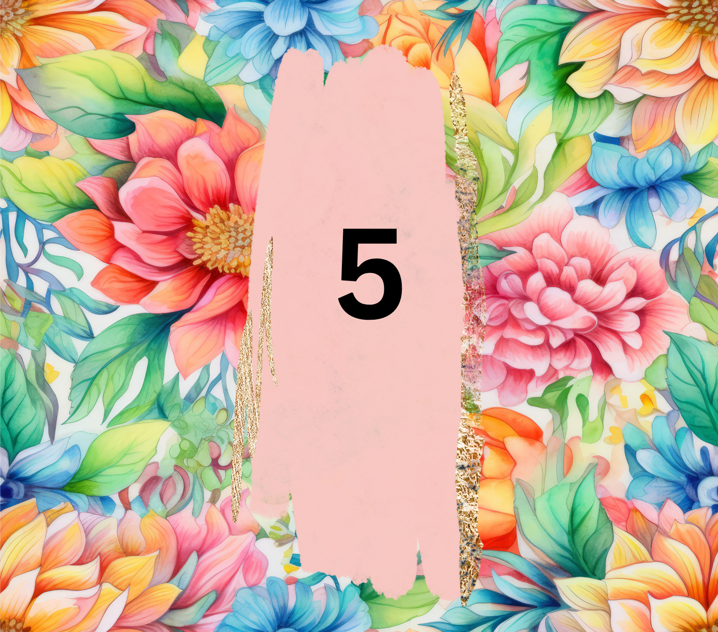 Floral Customizable 20oz Tumbler