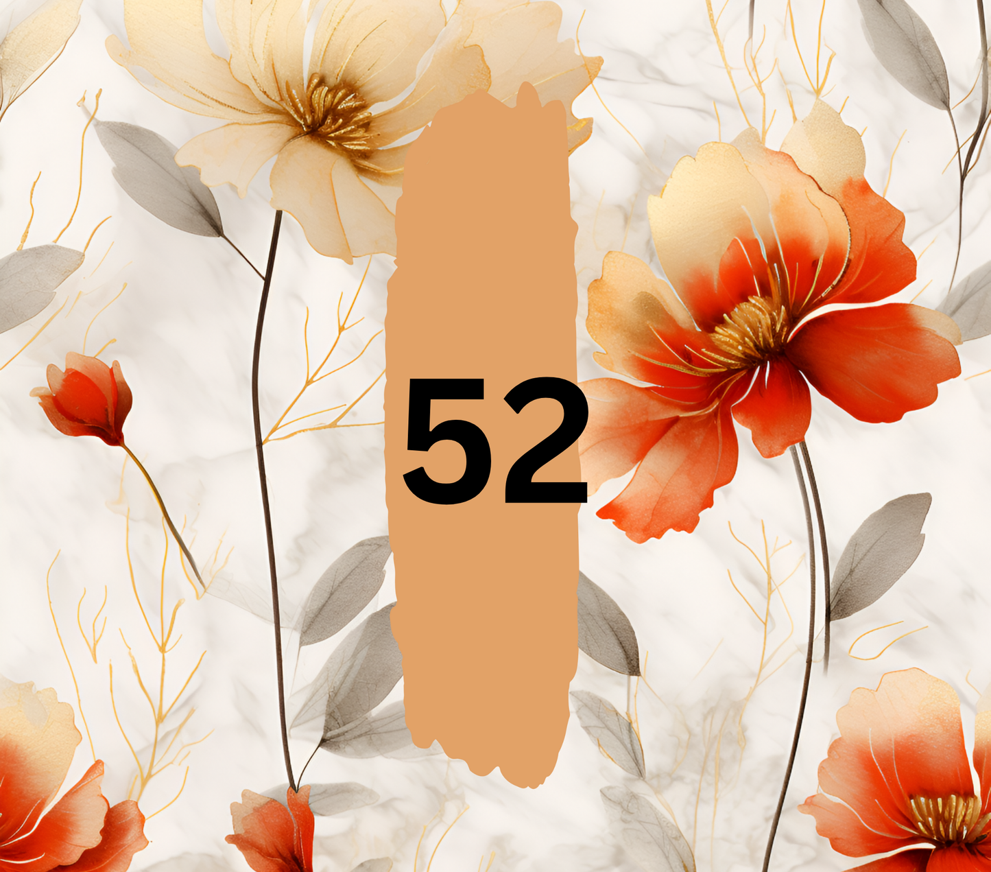 Floral Customizable 20oz Tumbler