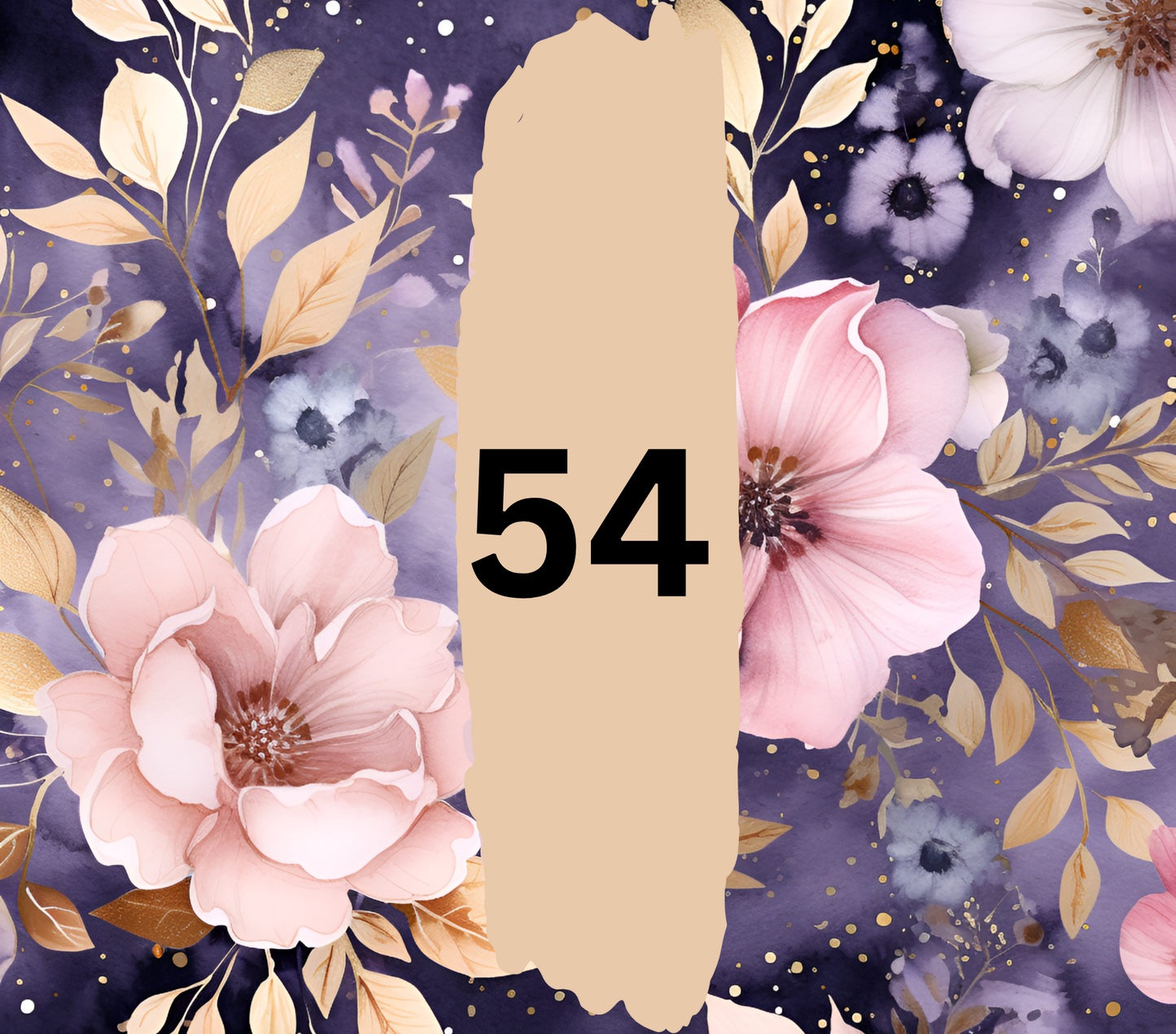 Floral Customizable 20oz Tumbler