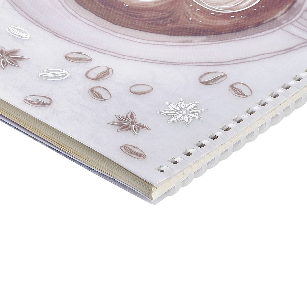 Medium Flex Spiral Notebook - Cappuccino 