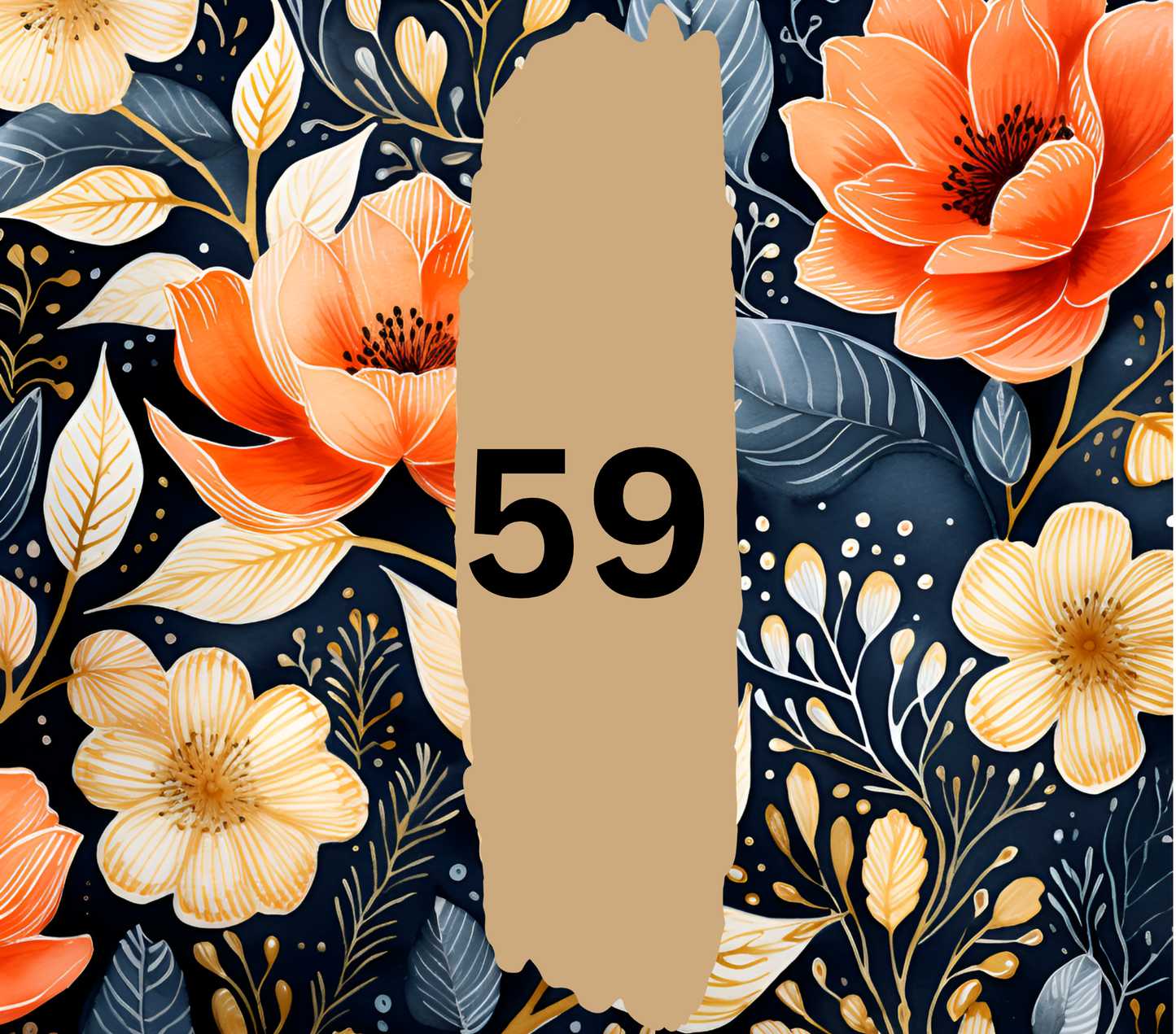 Floral Customizable 20oz Tumbler