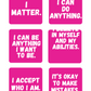 Kids Pink Positive Affirmation Cards Digital Download