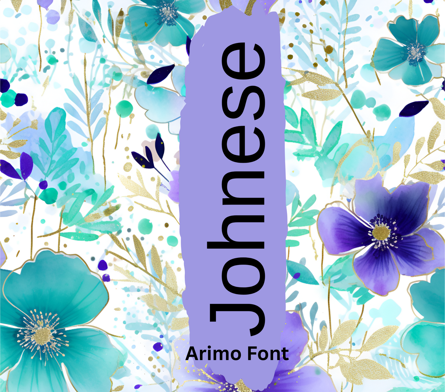 Floral Customizable 20oz Tumbler