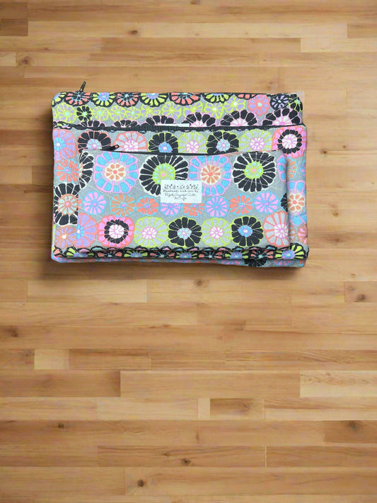 Crazy Daisey Handmade Quilted Zipper Pouches