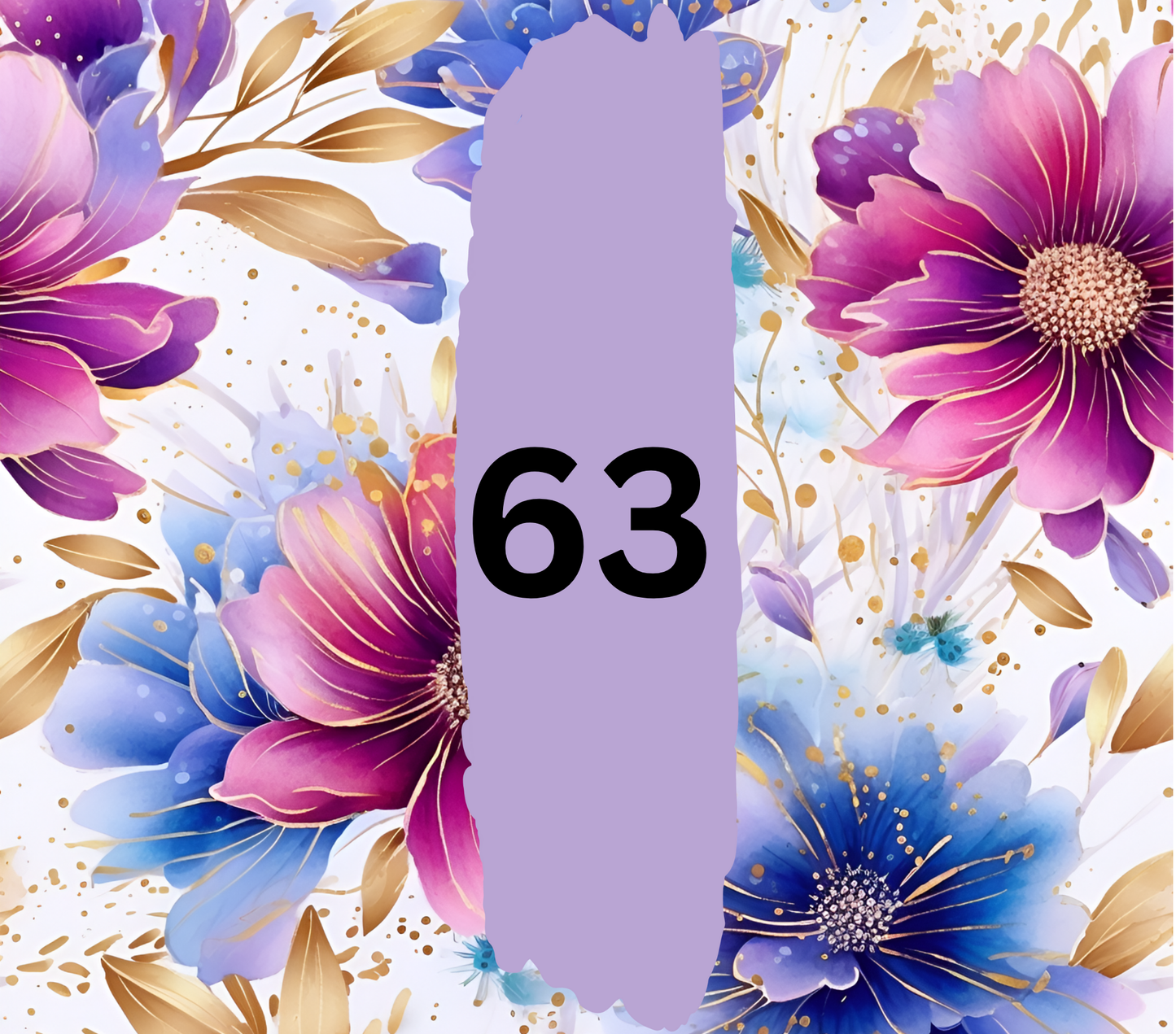 Floral Customizable 20oz Tumbler