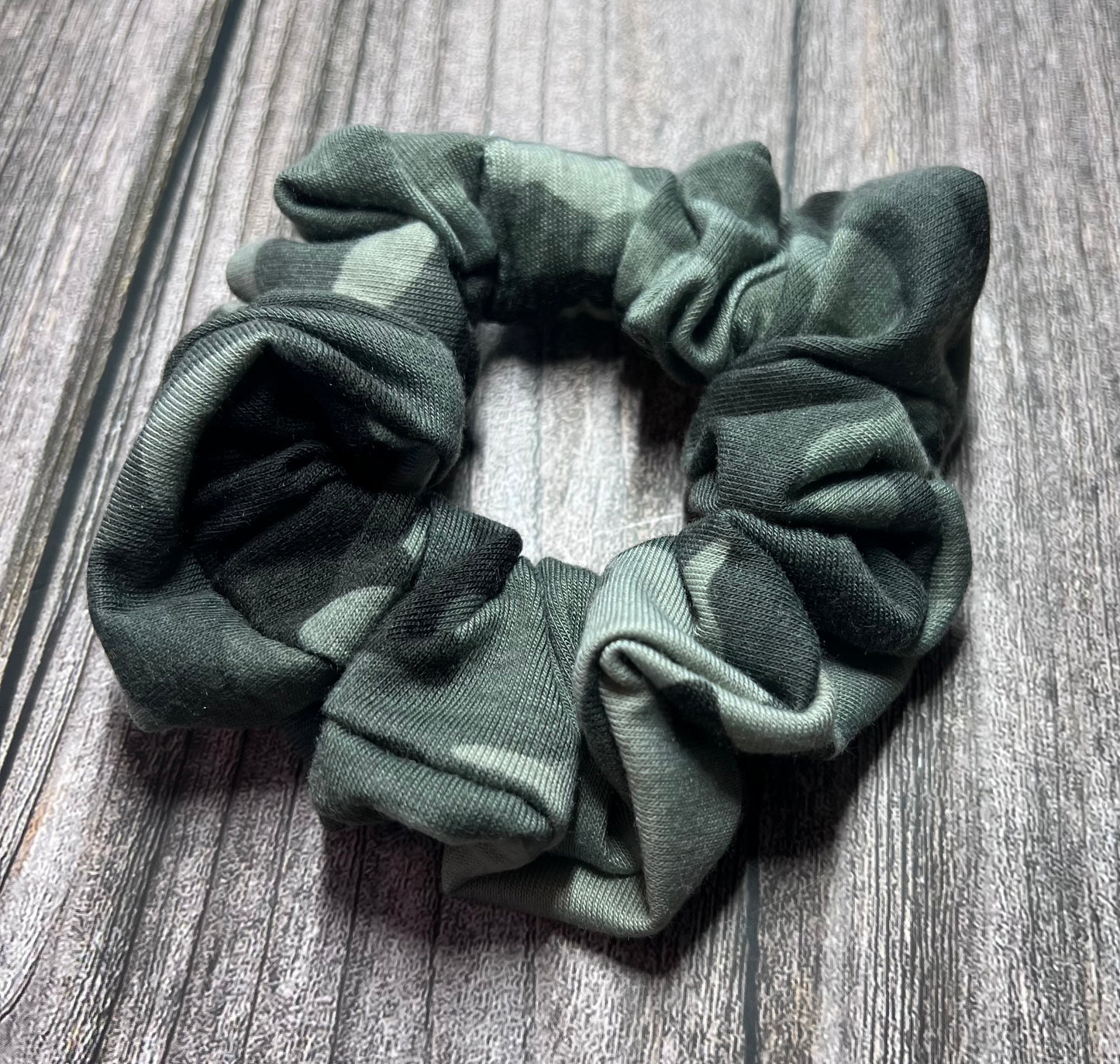 Army Fatigue Scrunchie