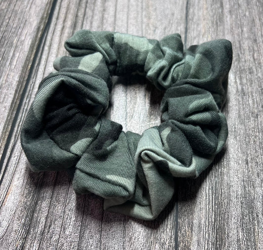 Army Fatigue Scrunchie