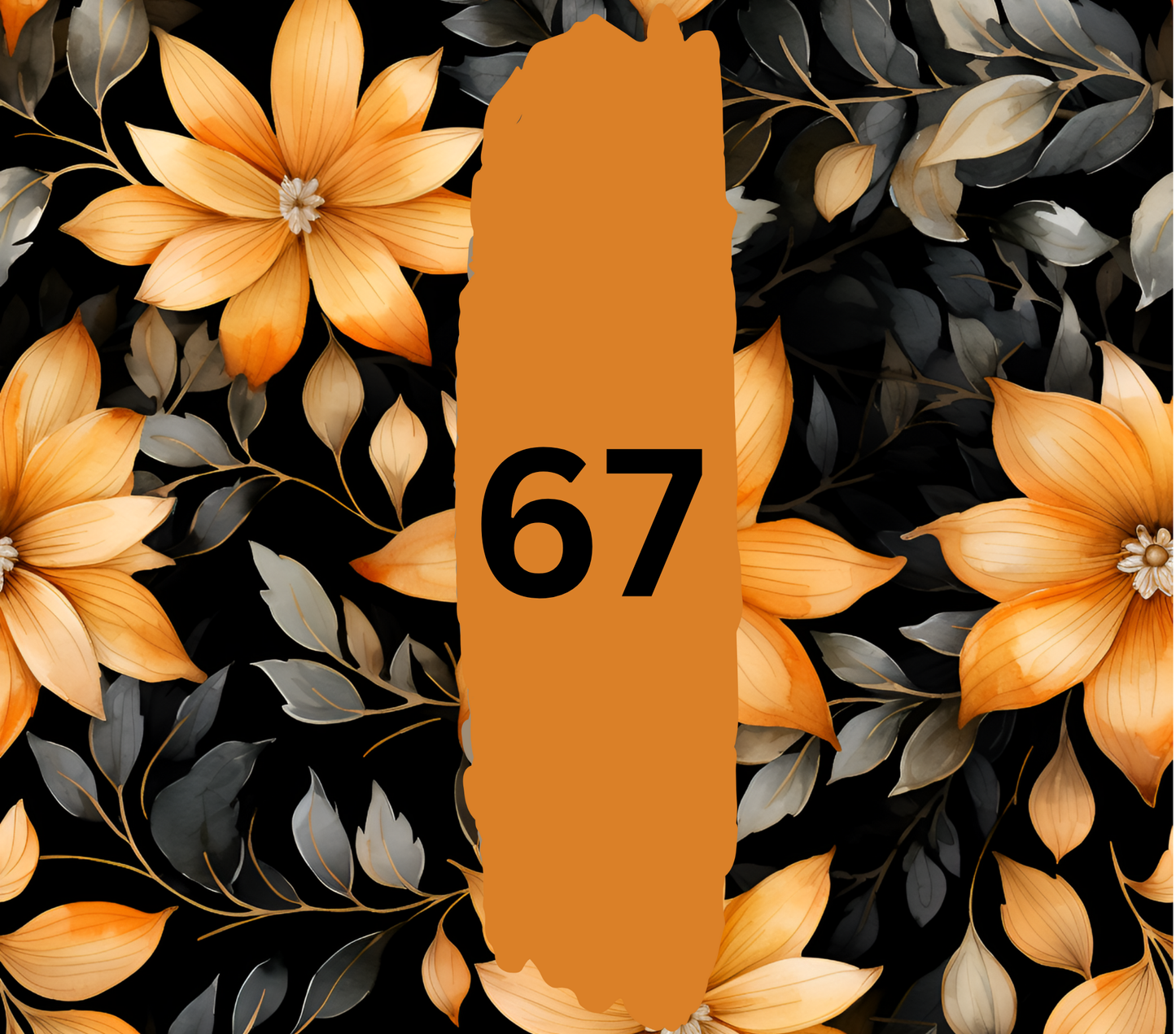 Floral Customizable 20oz Tumbler