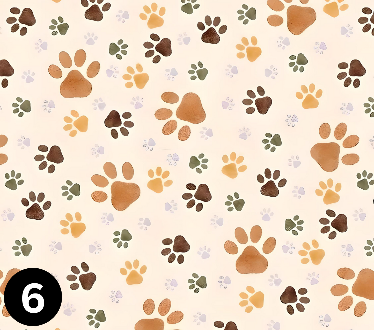 Dog Paw Print 20 oz Tumbler