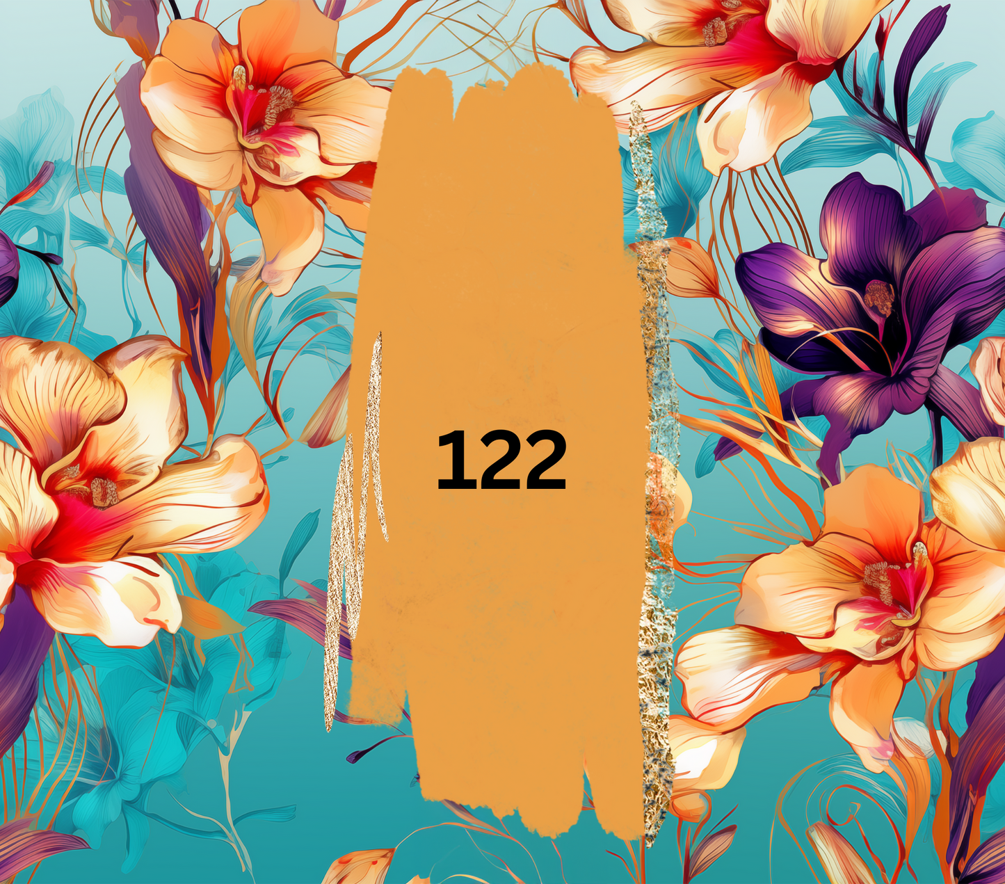 Floral Customizable 20oz Tumbler