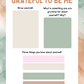 Kids Gratitude Journal Digital Download