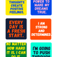 Kids Positive Affirmation Cards Digital Download - Multicolor