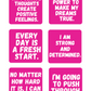 Kids Pink Positive Affirmation Cards Digital Download