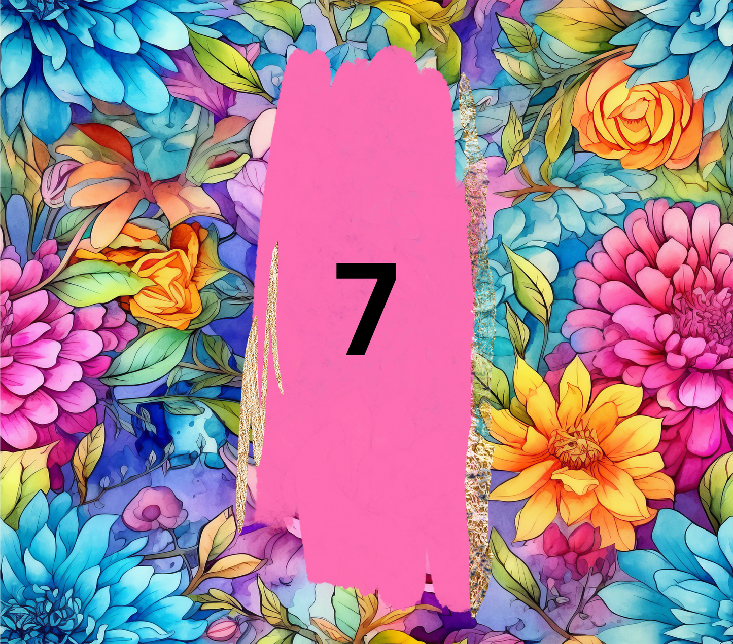 Floral Customizable 20oz Tumbler