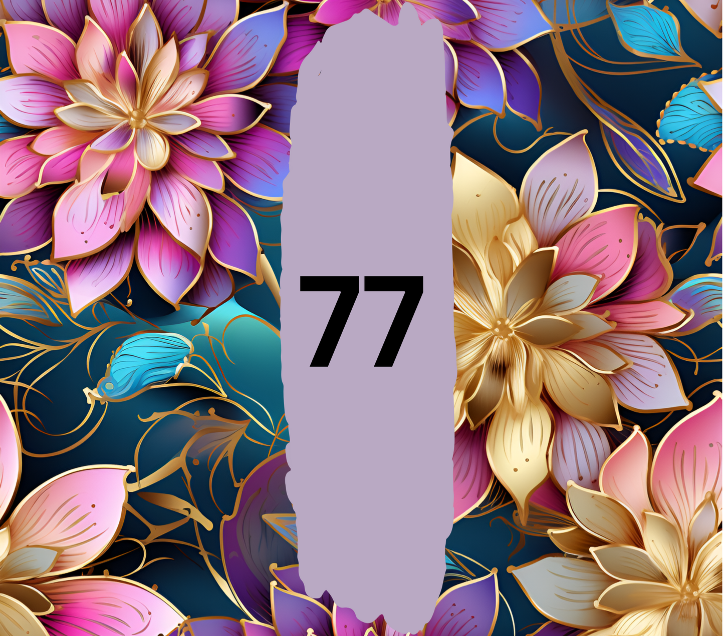 Floral Customizable 20oz Tumbler