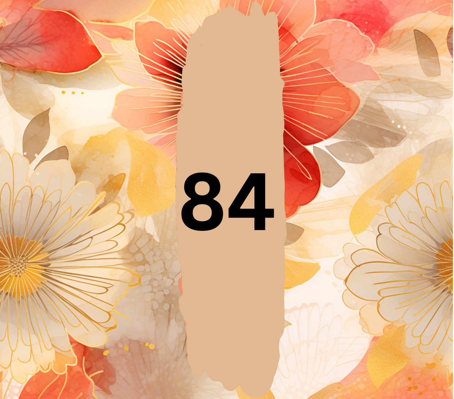 Floral Customizable 20oz Tumbler