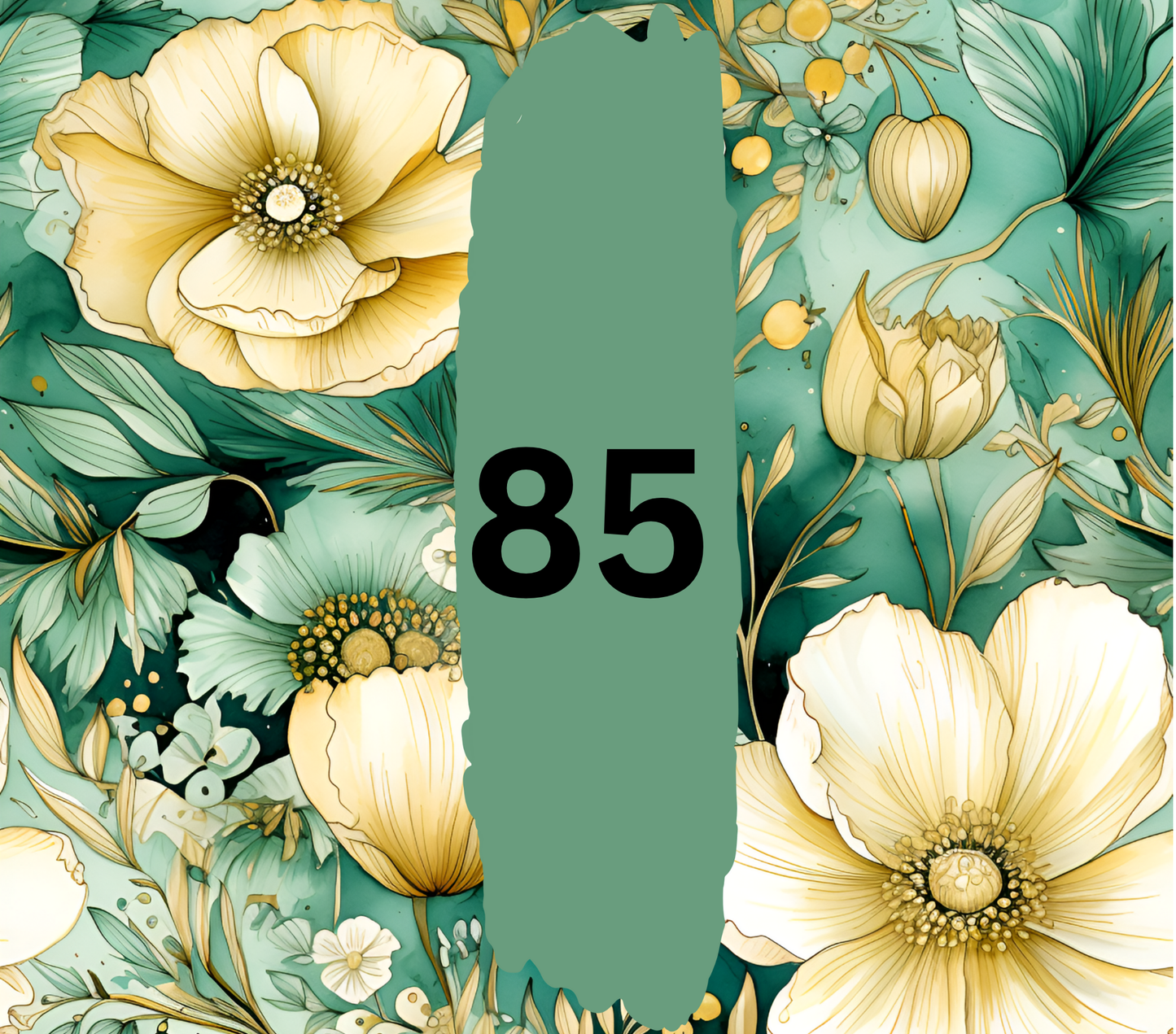 Floral Customizable 20oz Tumbler