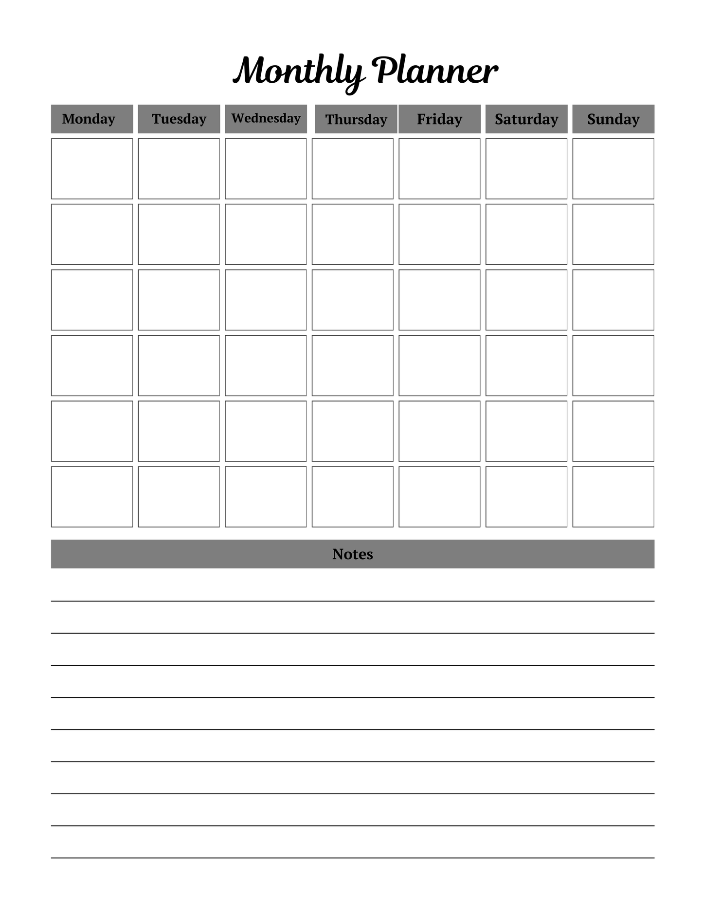 Quilt Planner Digital Download