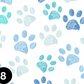 Dog Paw Print 20 oz Tumbler