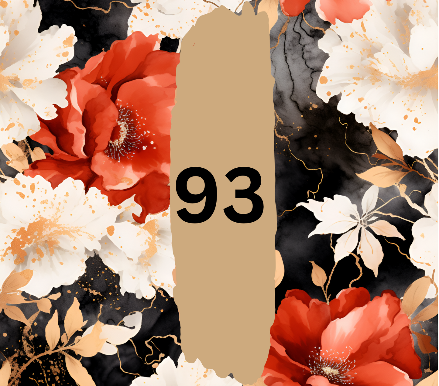 Floral Customizable 20oz Tumbler