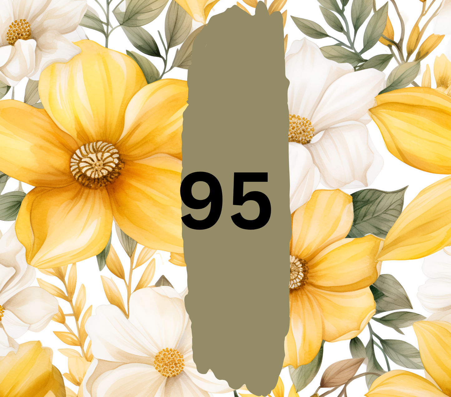 Floral Customizable 20oz Tumbler