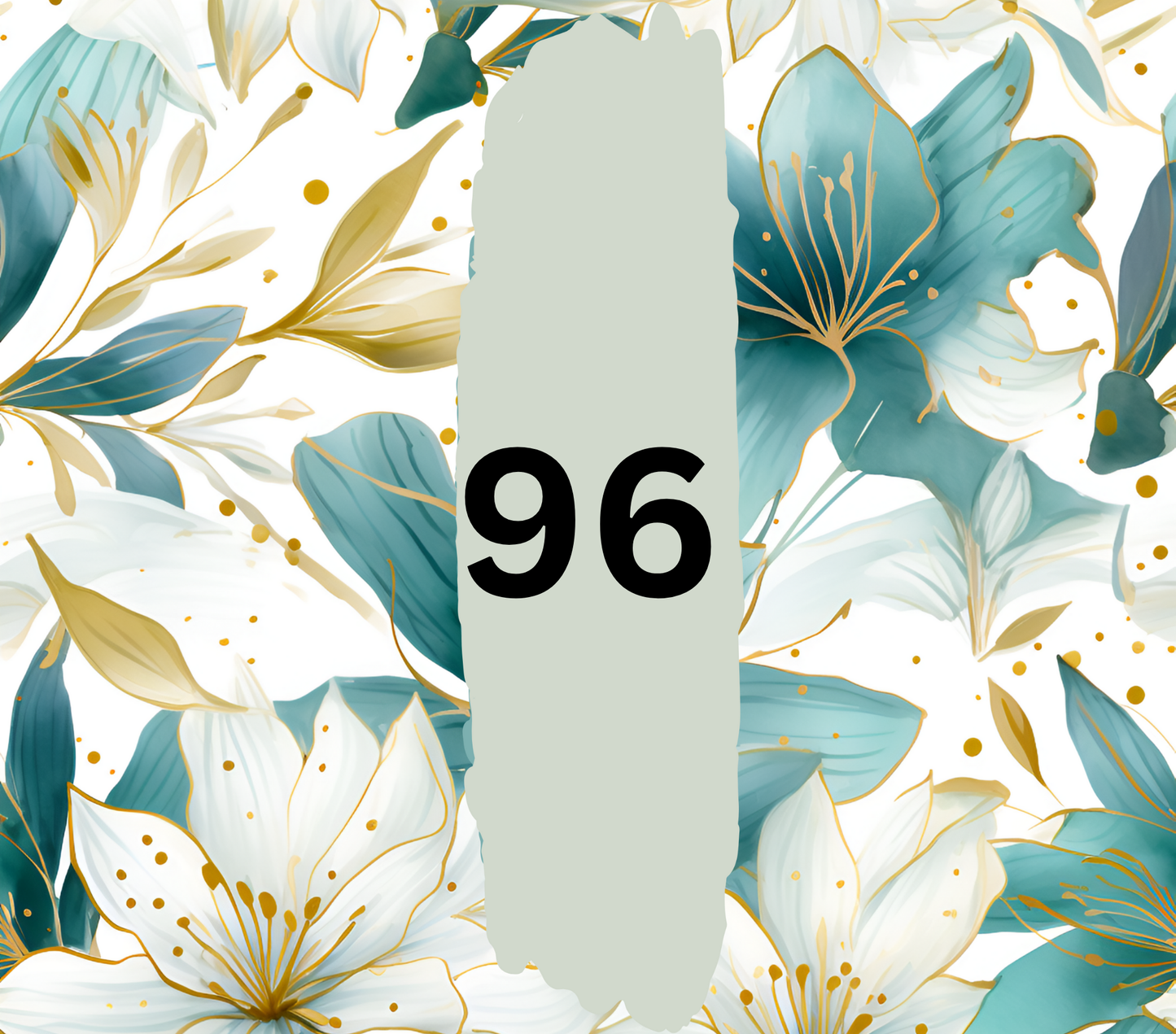 Floral Customizable 20oz Tumbler