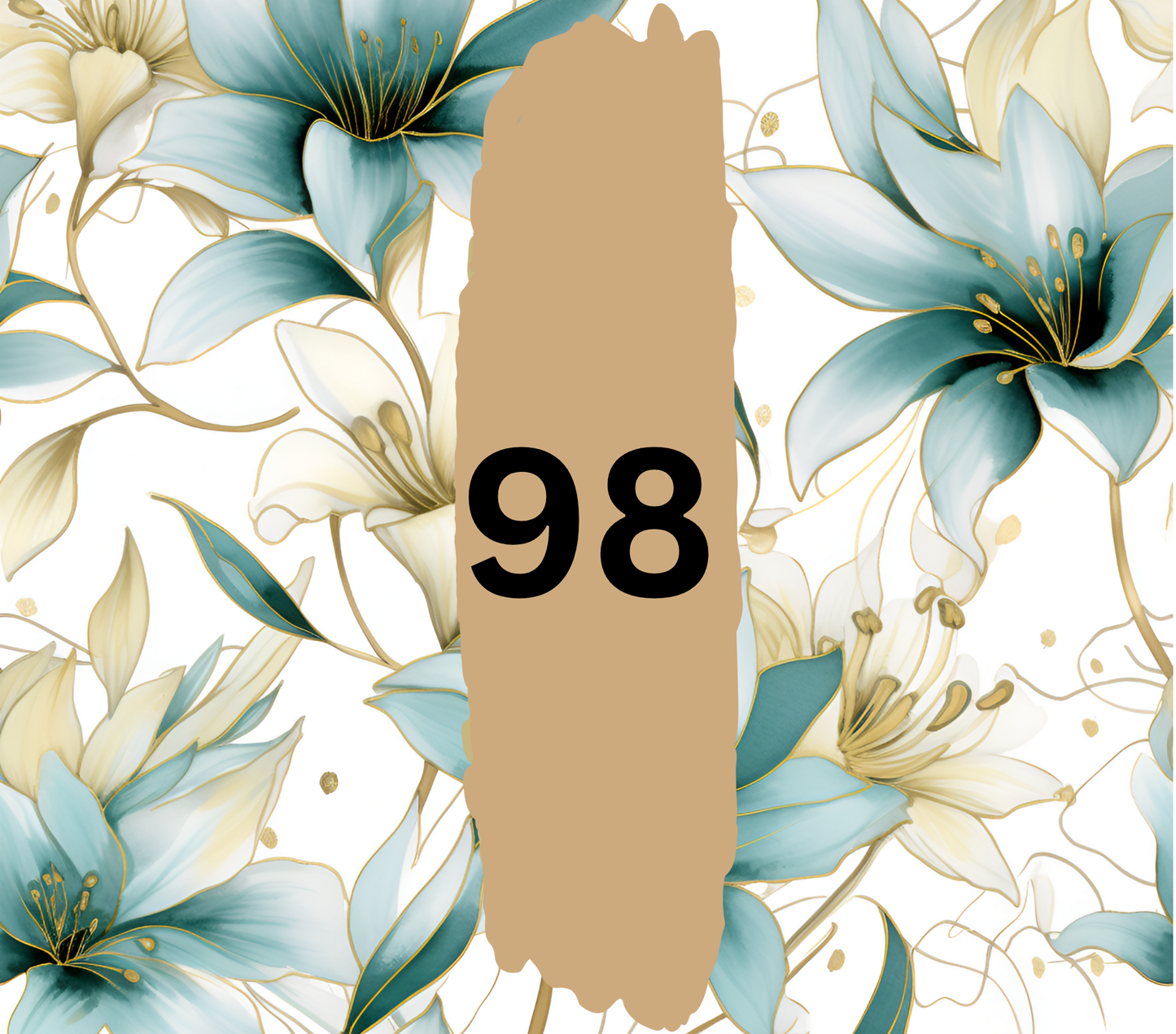 Floral Customizable 20oz Tumbler