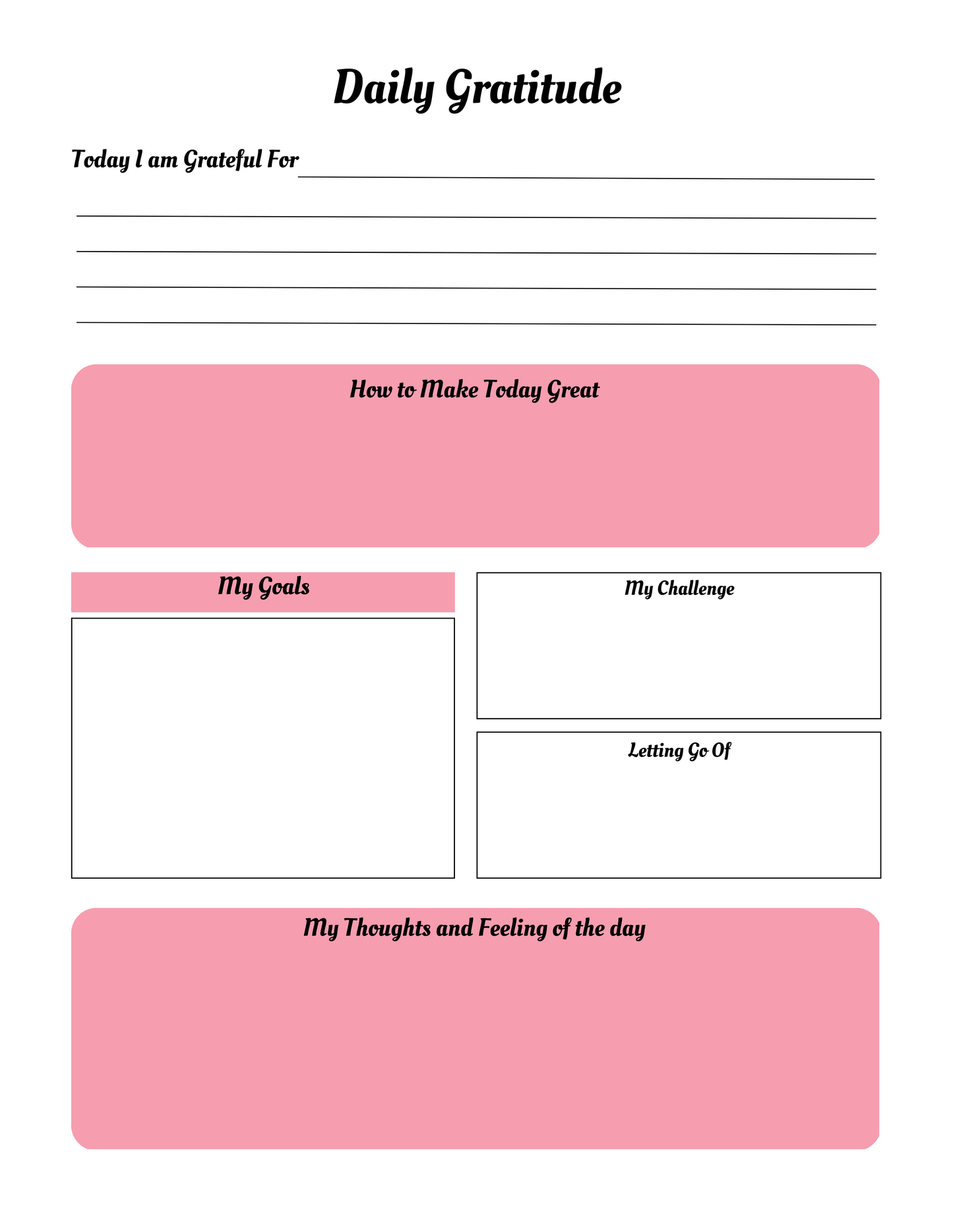 Self Love Journal Digital Download