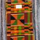 African Kente Cloth Print Book Sleeve