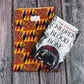 African Zig Zag Book Sleeve