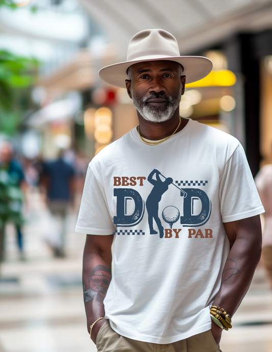 Best Dad by Par Graphic T-Adult
