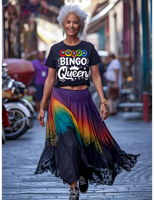 Bingo Queen Graphic T-Shirt