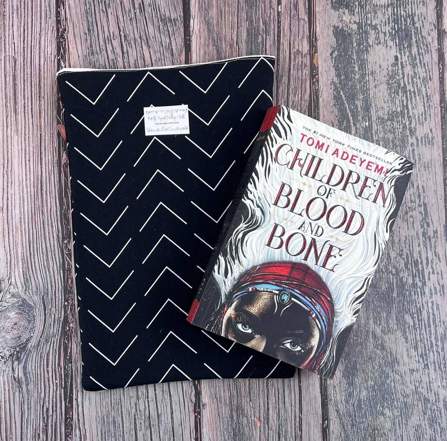 Black & White Angles Book Sleeve