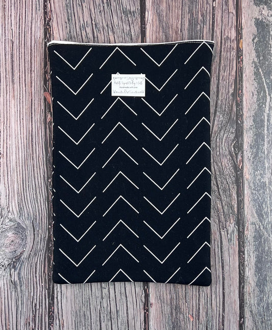 Black & White Angles Book Sleeve
