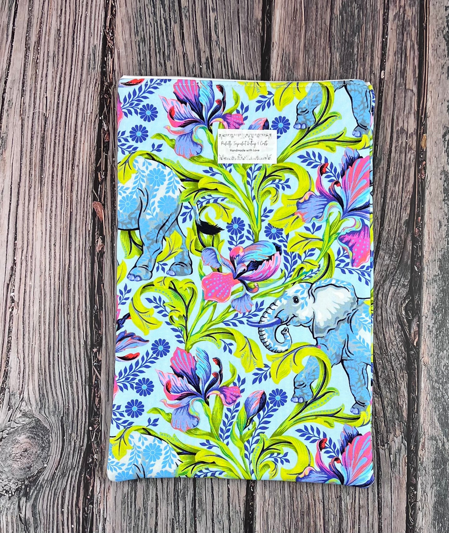 Blue Safari Book Sleeve