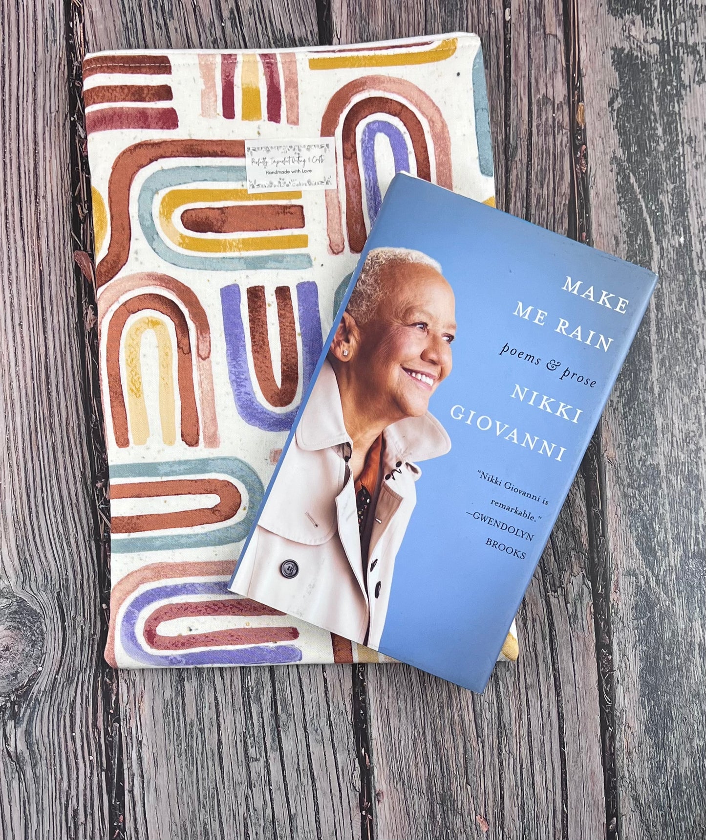 Boho Rainbow Book Sleeve