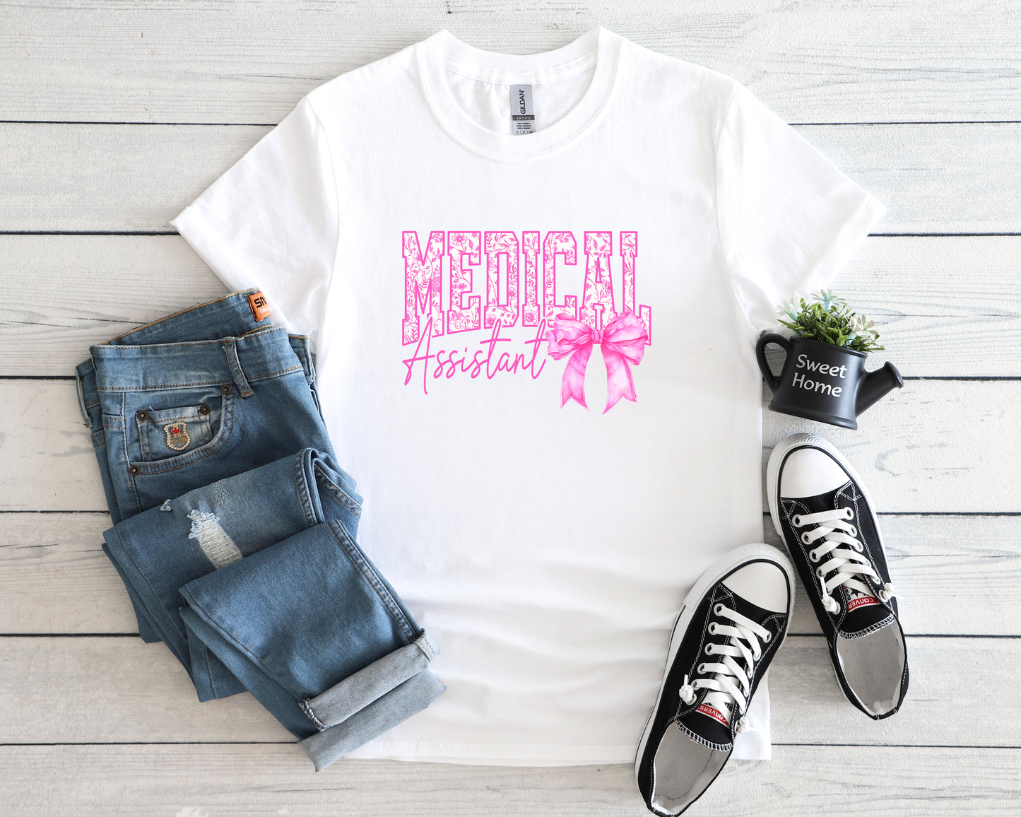 Medical Assistant Cheer Graphic T