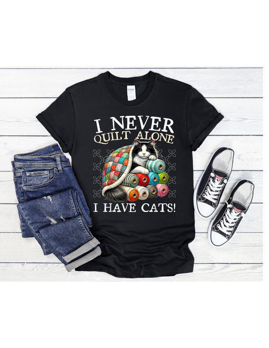 Cats & Quilts Graphic T