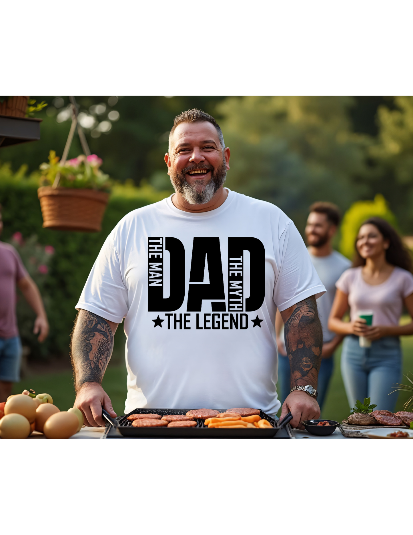 Dad the Legend Graphic T-Adult