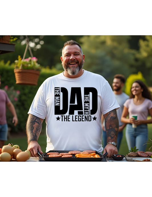 Dad the Legend Graphic T-Adult
