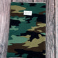 Dark Green Army Fatigue Book Sleeve